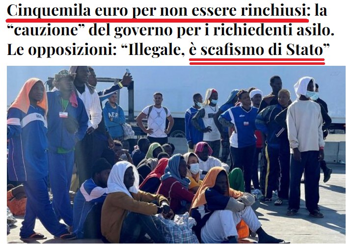 Patty66509580's tweet photo. @giubileif Abbiamo i scafisti di stato #MadeItaly https://t.co/0asfKGgPKm