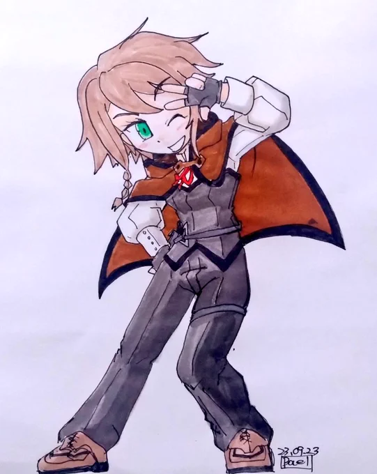 #よその子にうちの子のポーズをとらせるPFMOHより町田秋町さん()ちのアナベリータ嬢。アフターの彼女もかわいいですね?我ながらこのポーズイケると思うわ(天狗 