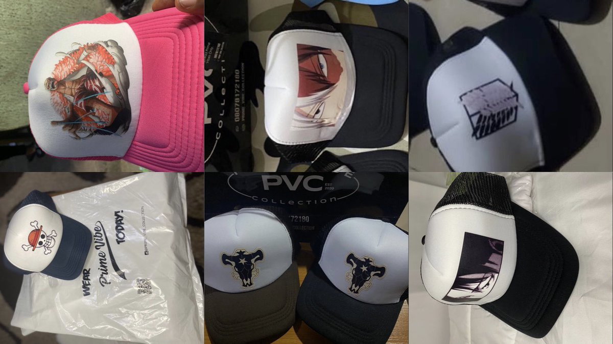 lammy_prime's tweet photo. Cop your anime themed trucker hats today 🫵🏿

They’re just 6,000Naira https://t.co/LgW6Xyxfpl