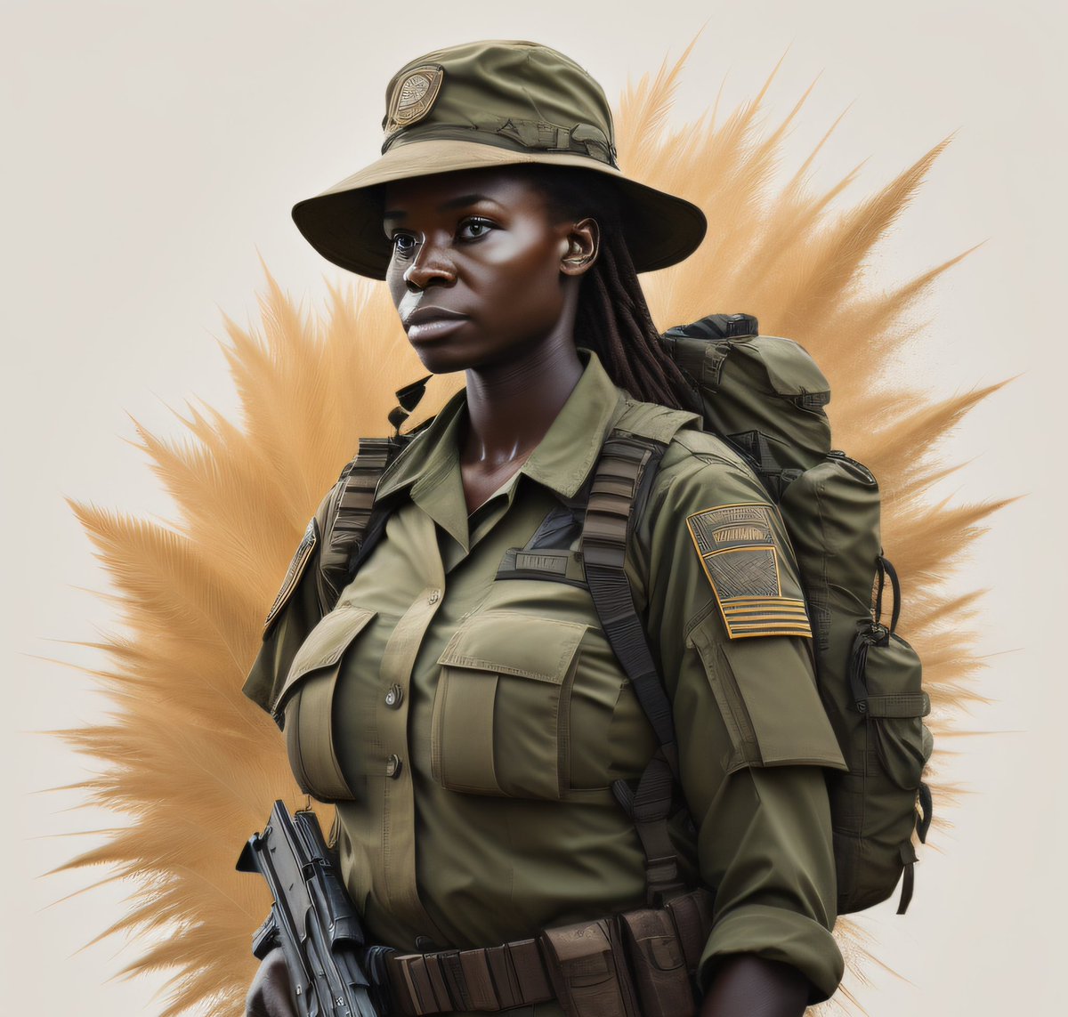 Coming Soon! The #NFT character of our female #AntiPoaching ranger is a symbol of hope and demonstrates that women have the ability to make positive changes in the world. #WomenInConservation #WomenEmpowerment Join us on this inspiring journey! Join us via @discord