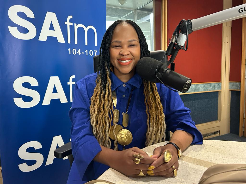 SAfmRadio's tweet photo. [ON AIR] @BerthaCharuma1 closes the show with singer &amp; songwriter, @PilaniBubu joining us in studio for  #JSBSessions.

Stay tuned In On #SAfmJSB
📻104–107 MHz FM https://t.co/nCGncOXcjq