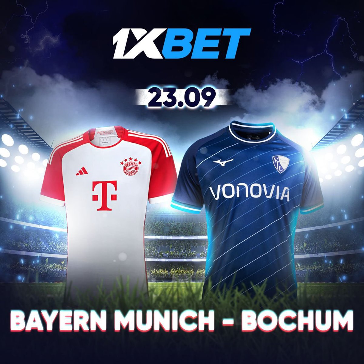 🔥🇩🇪Allianz Arena Collide: Bayern – Bochum

Make your choice and enjoy Bundesliga with 1xBet!

Using the link ➡️ bit.ly/447KINS and promo code: FRANKCUTEX for bonus on your win ⚽️