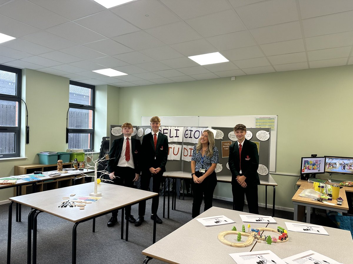 SandbachRS's tweet photo. Come and visit the RE department  at @SandbachSchool open morning! https://t.co/XlXs6ydLFD