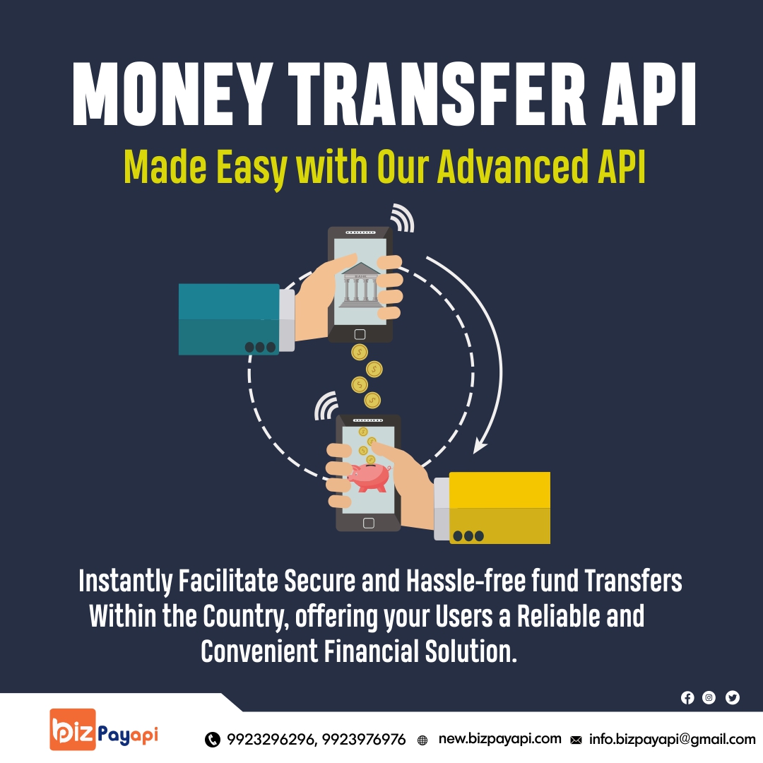 BizpayApi's tweet image. Money Transfer API
