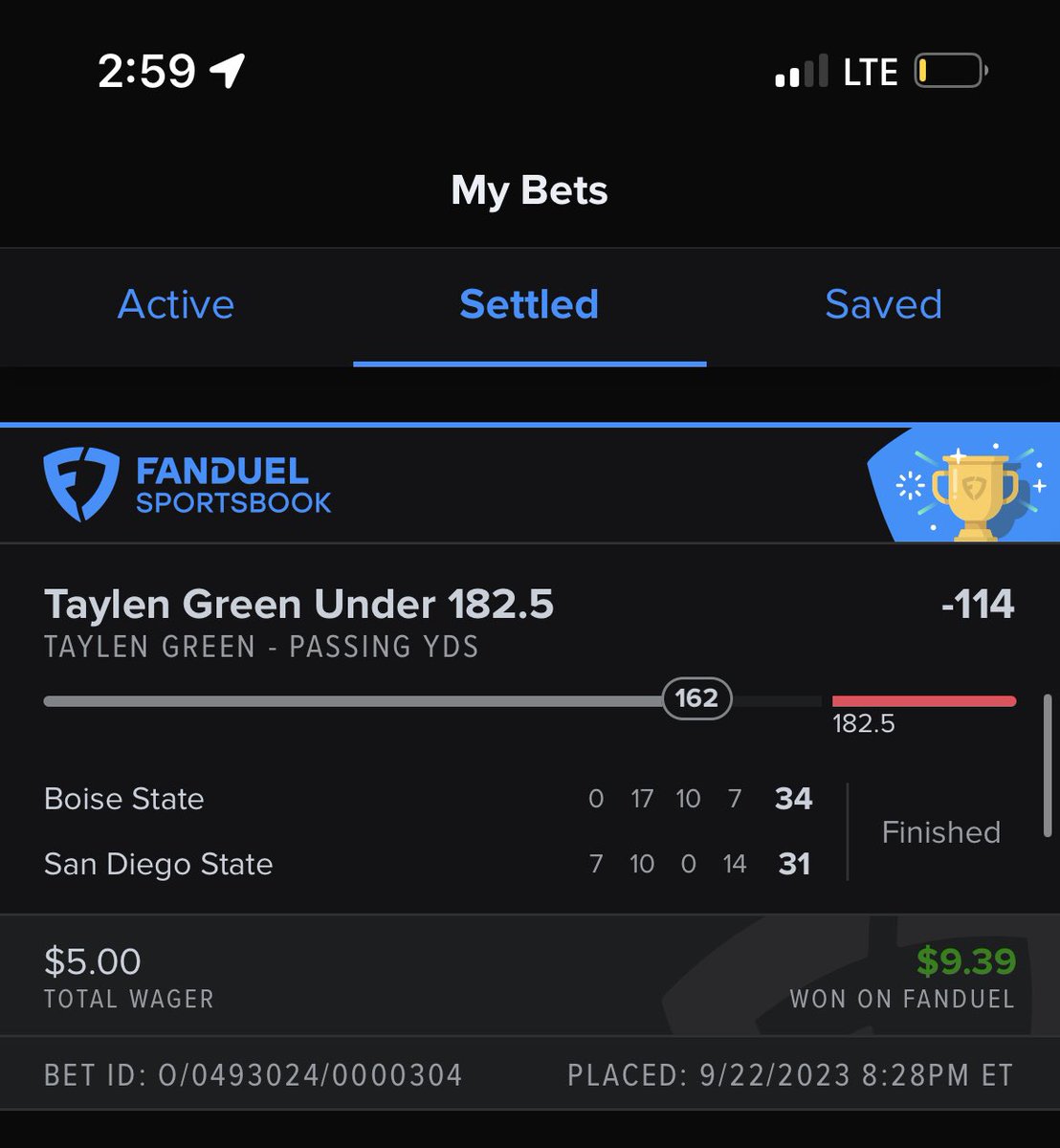 ChompyTheGoat_'s tweet photo. #TrustTheProcess👨🏽🔬 #LetsGetLoaded🎲
@FDSportsbook @KirkHerbstreit @notthefakeSVP @GoAztecs
THANK YOUUUU JALEN MAYDEN 🍀🤝🏾 ✅💰
🚨 FREE WEEKEND OF VIP ACCESS ON ME TO CELEBRATE 🚨 EXCLUSIVE access to all my top picks & Mega-Parlays like this one 🤯
https://t.co/lG7sOXmMOD https://t.co/4czMGvhIH9