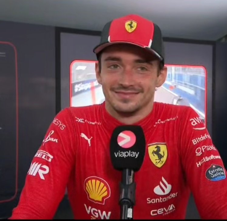 Charles started the weekend with the car not suiting him but said he'll take it up and  adapt his driving style ..getting P4 after this is impressive.For this im proud of him❤