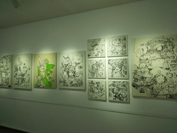 寺田さんの個展来た原画販売してる 