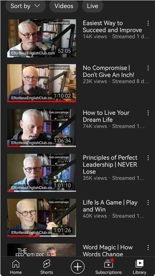 10 قنوات انجليزي ساعدتني جدا ك self study ❤️

احسن  10 YouTube channels ( قنوات يوتيوب) لتعليم اللغة الانجليزية 
تااابع 👇