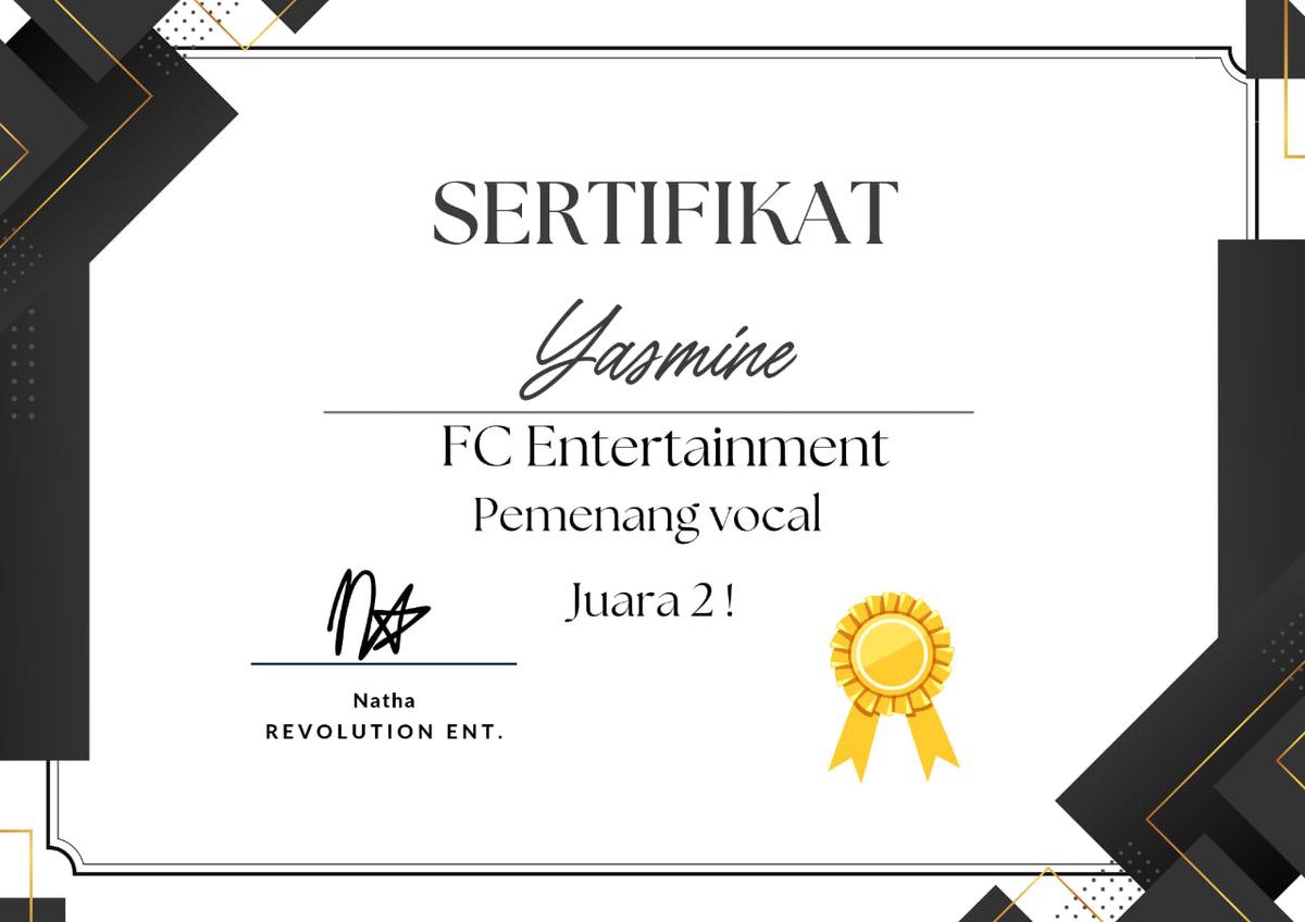 luflyentertainm's tweet photo. CONGRATULATIONS  Yasmine from Garchy ✨🎉 Thank you for wanting to carry the name FC entertainment... we are proud of you.

#fcentertainment 
#garchy https://t.co/nSGXagPdw8