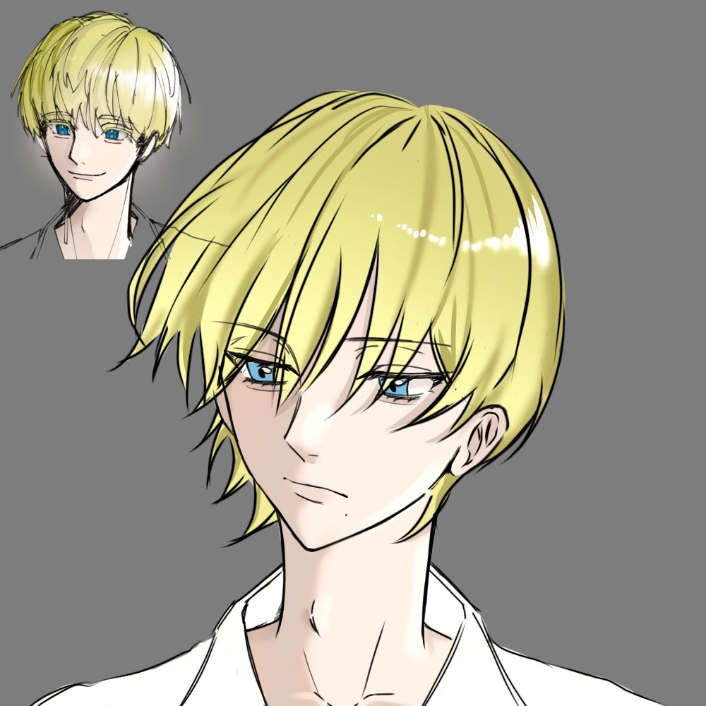 Kumeni2's tweet photo. My redraw from sep 2021 to feb 2023 https://t.co/rs7KtEHSy1