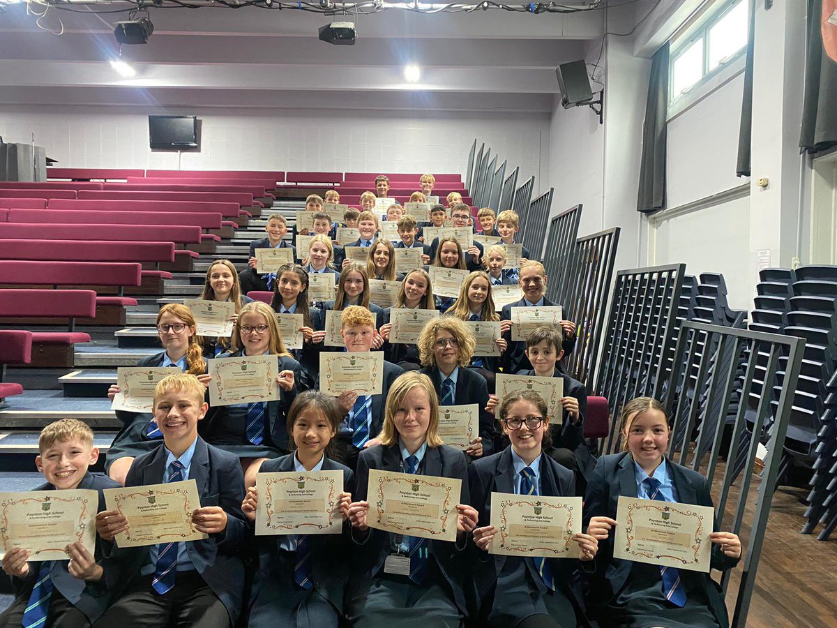 PHSYear8and9's tweet photo. It was a real pleasure to be able to celebrate our Year 8 and Year 9 students receiving the top housepoints in their form. Well done on such a positive start to the year - keep this up! 🌟 https://t.co/6mPQAmrcXL