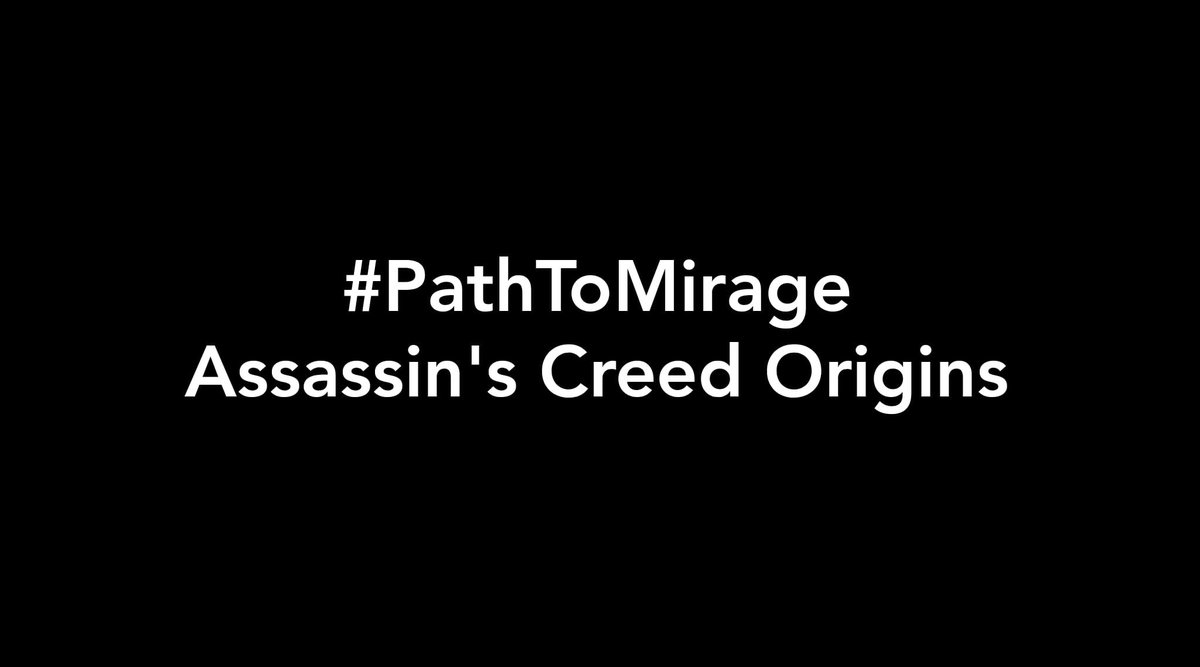 Hidden Ones - Assassin’s Creed Origins 

“Who are the ones that work in the shadows for the people? We are.”

#PathToMirage #ACFinest