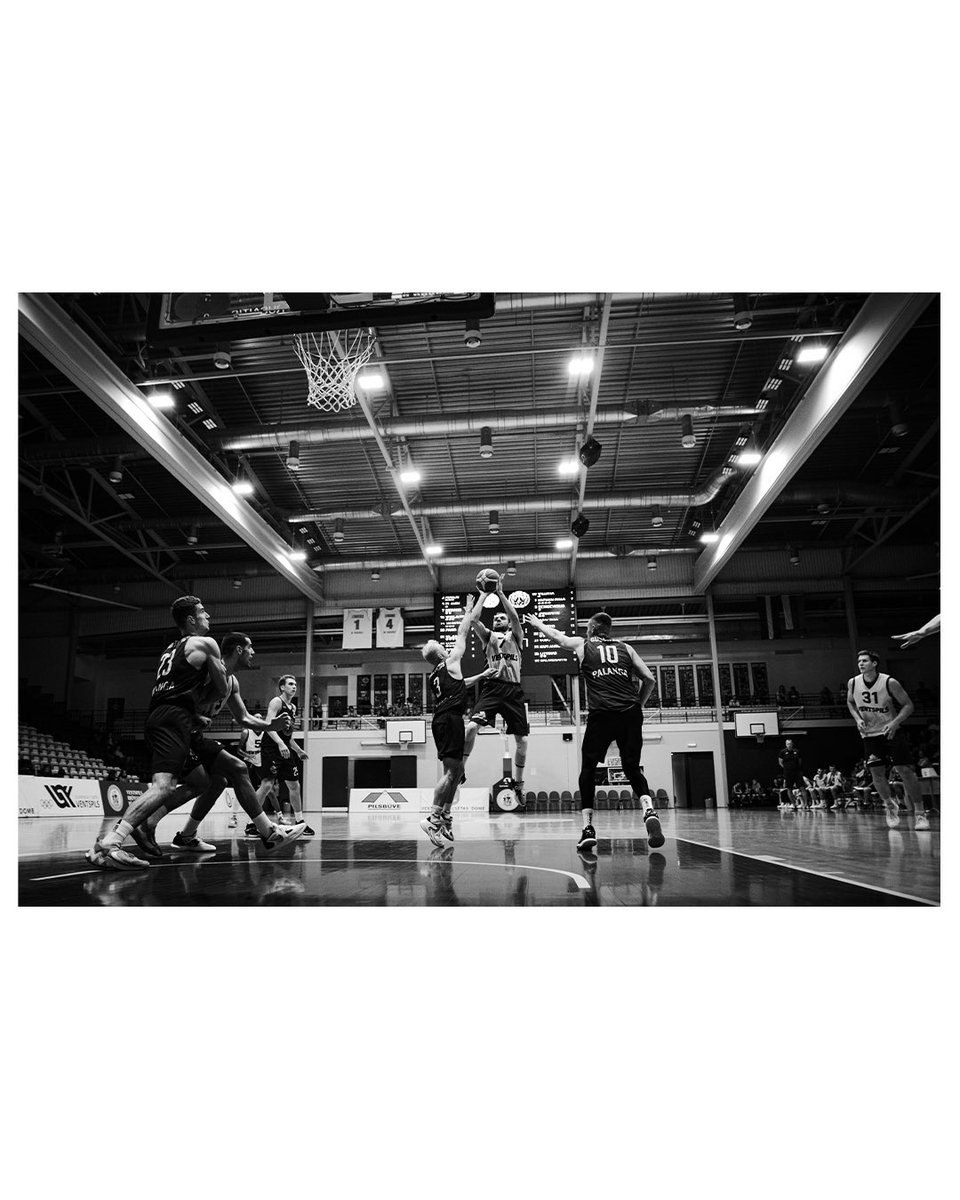 Friday night in ⬛️⬜️
<a href="/bkventspils/">BK “Ventspils”</a> - <a href="/olimpasbasket/">Olimpas Basketball</a>