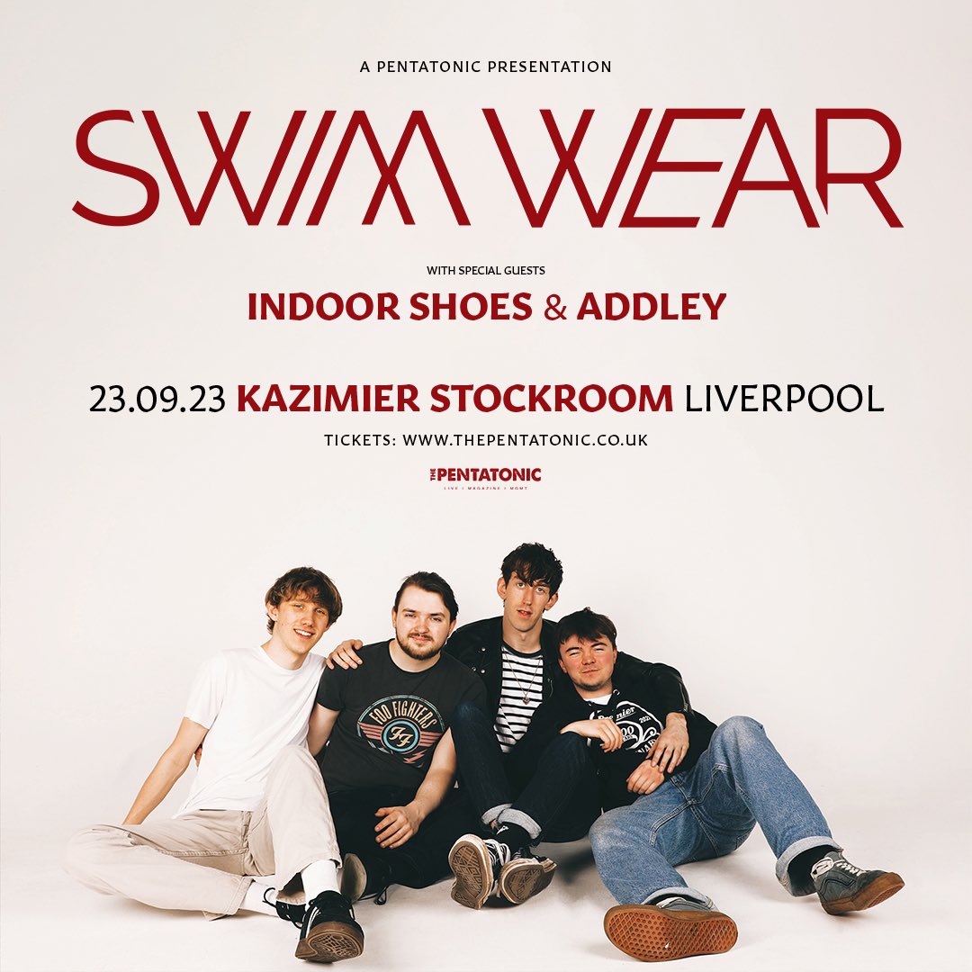See ya tonight Liverpool! Final tix available over at swimwearband.com/gigs
Doors @ 19:30