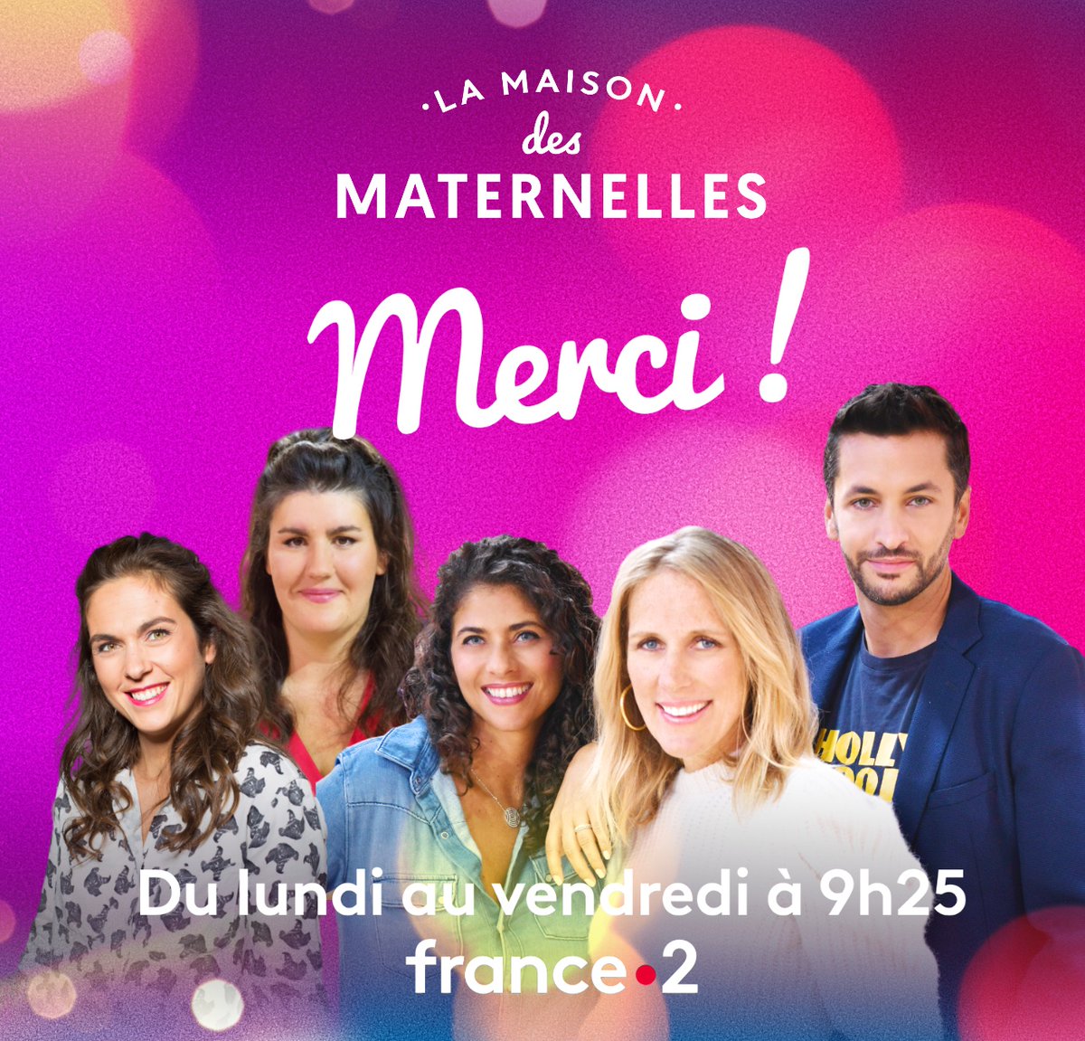 🤩Record d'audience pour La Maison des Maternelles #LMDM ! ➡️16,3% pda 4+ (2ème meilleure historique) ➡️422 000 tvsp Le témoignage du jour sur 'La #vasectomie' a séduit un large public. 🙏 à notre invité de s'être livré avec sincérité. 👏aux équipes @2p2l & @francetele