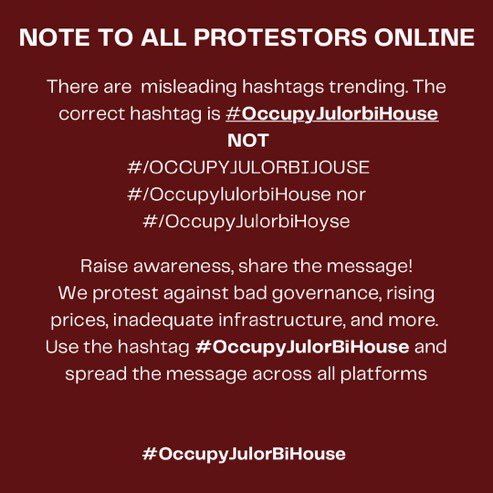 TruthGuardGH's tweet photo. #OccupyJulorbiHouse https://t.co/C9M2ndiMYz
