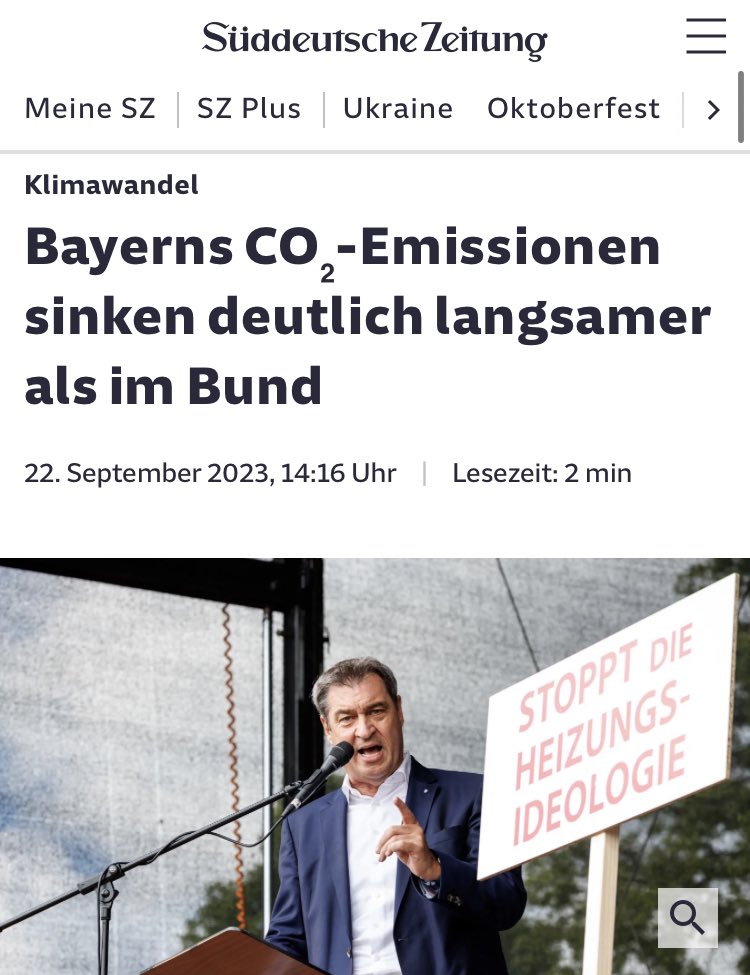 „In Bayern lebt‘s sich einfach besser.“

#Soeder #ltw2023 #Bayernwahl #CSU