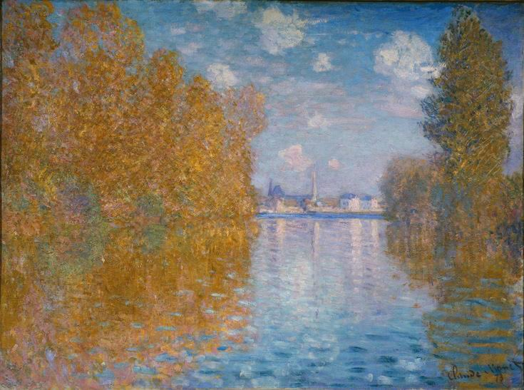 El bello otoño retratado por Claude Monet.