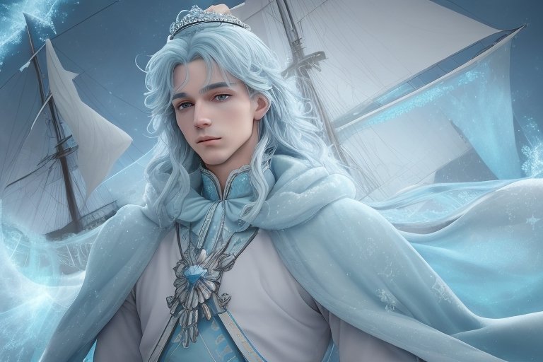 maiwai1168's tweet photo. 氷の王子の船出のイメージです💎✨
LeonardoAI, Dreamshaper v7, style.Non使用🌊
プロンプトはALTに書きます✨
#leonardoai #prince #AIArtwork #ファンタジーイラスト #swordandmagic https://t.co/vZjldOV1By