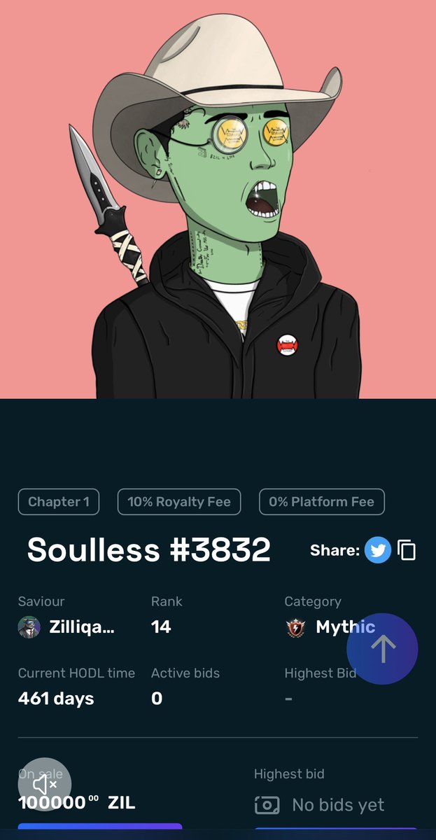ZilliqaBull's tweet photo. #ZilFam #NFTFam #NFTCommmunity Make me change my profile pic! Change the way this Bull looks 4-ever! ๐คช๐๐ฅ๐ @SoullessCitadel #TheSoullessCitadel #Soulless #ZilliqaNFT https://t.co/dOg1DwiQOB