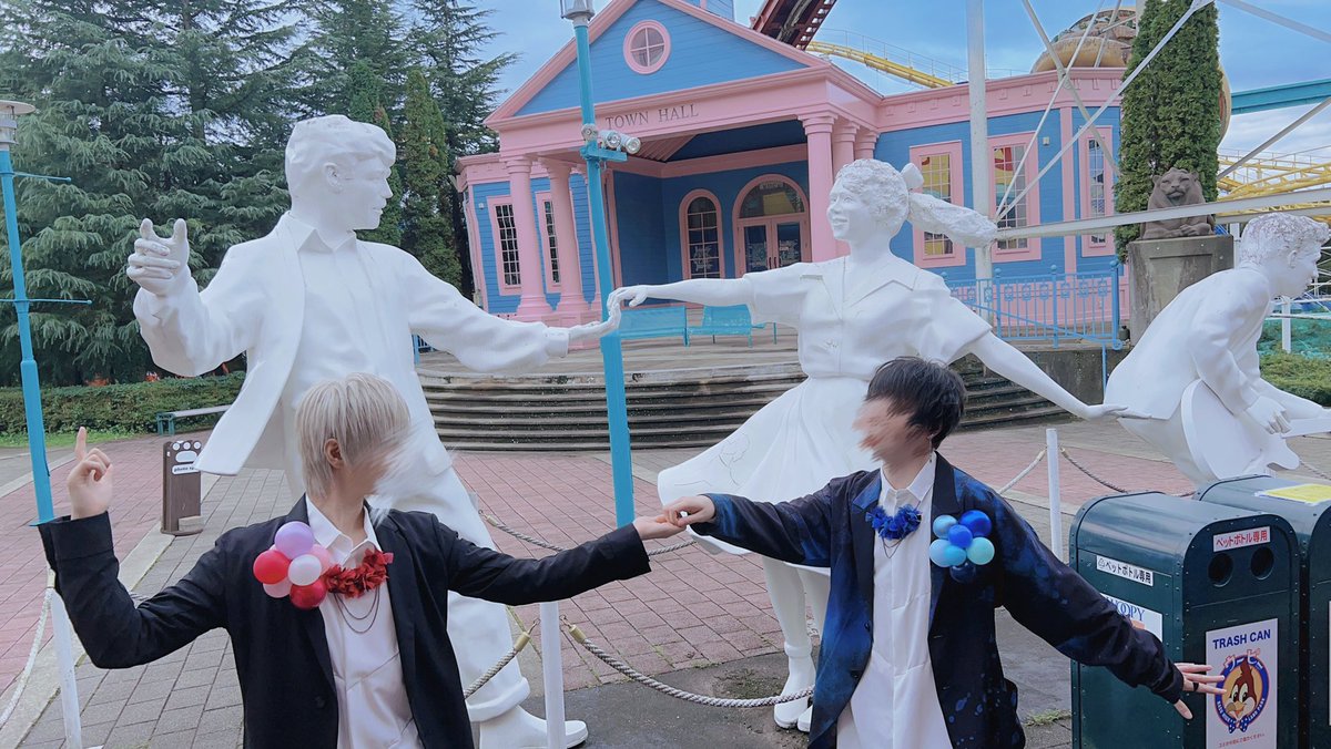 この後、長時間のMV撮影でへとへとになると知る前のそらまふ。

２０時からAfter the Rainより、少々大事なお知らせの放送をします。