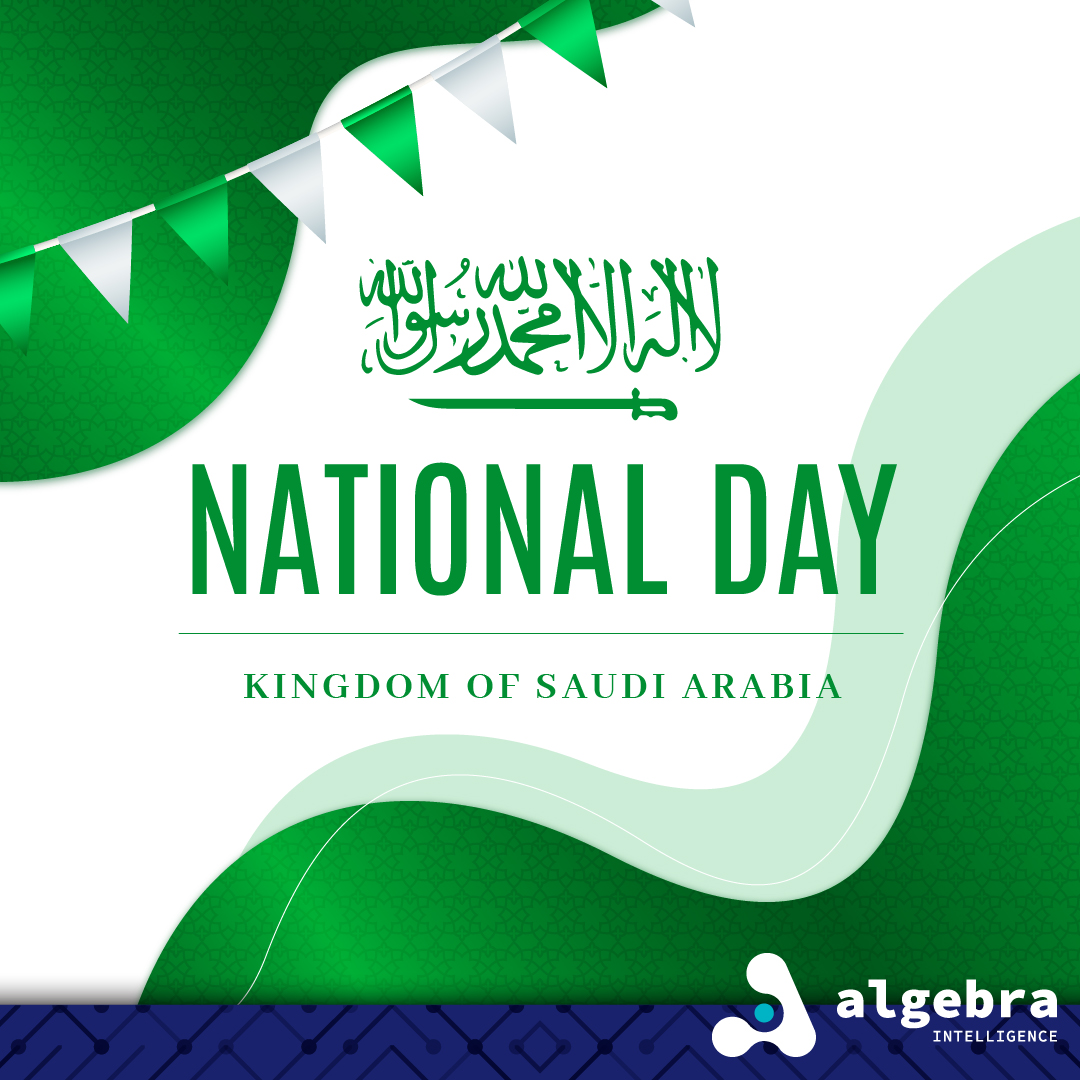 نود أن نهنئ المملكة العربية السعودية بيومها الوطني 
We would like to congratulate the Kingdom of Saudi Arabia on their National Day, Blessings ahead
.
.
.
.
#algebra_intelligence #jordan #ksa #energy #taqtak #donefy