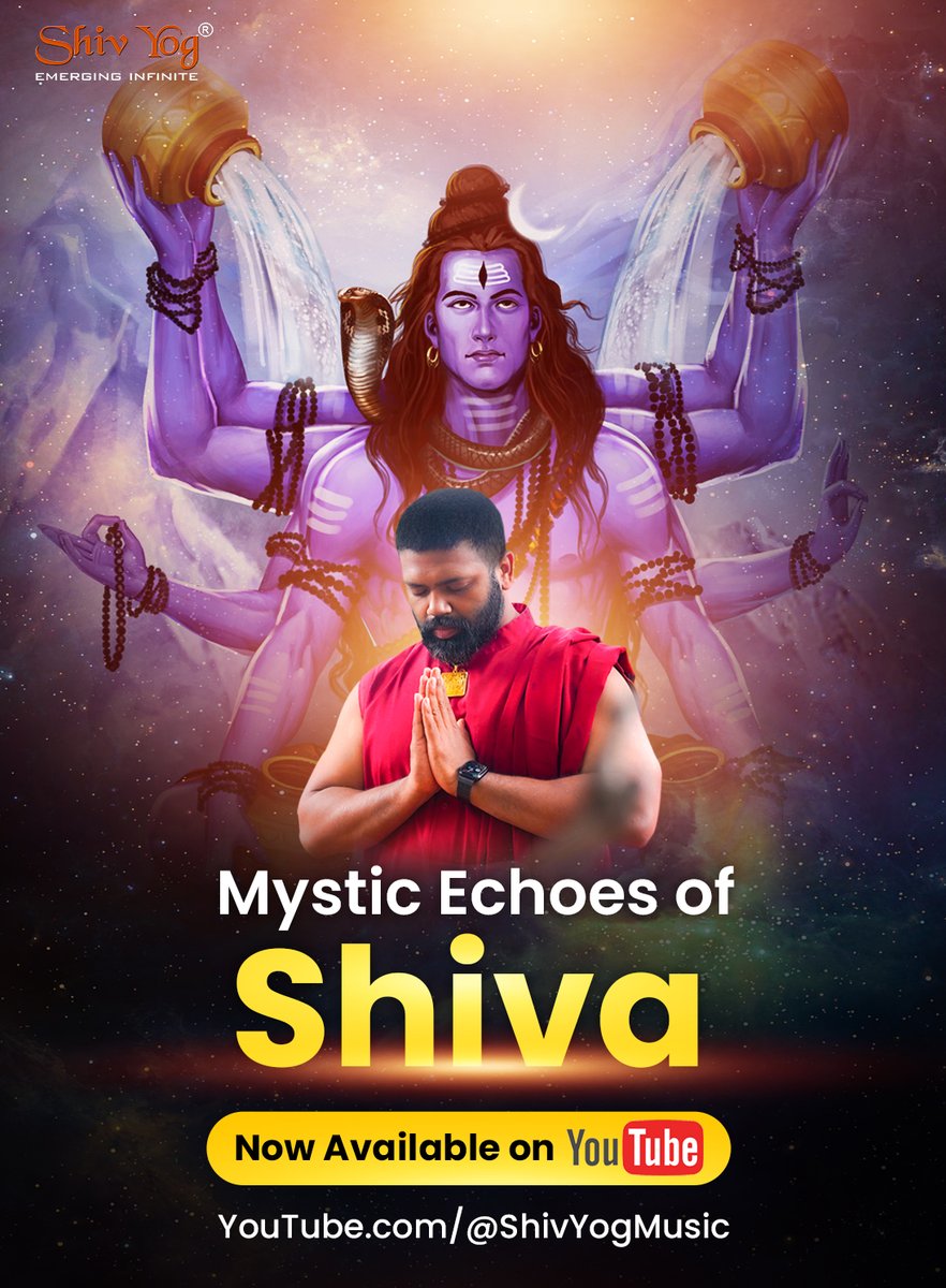 CELEBRATE LIFE WITH SHIVA - MYSTIC ECHOES OF SHIVA | BY SHIVYOGI ISHAN SHIVANAND

Mystic echoes of Shiva - By Shivyogi ISHAN SHIVANAND
Link:- youtube.com/watch?v=cxaTJM…

#CelebrateLifeWithShiva #MysticEchoesOfShiva #shivyogiishanshivanand #shivyog #blessingseveryday #RejoiceInGlory