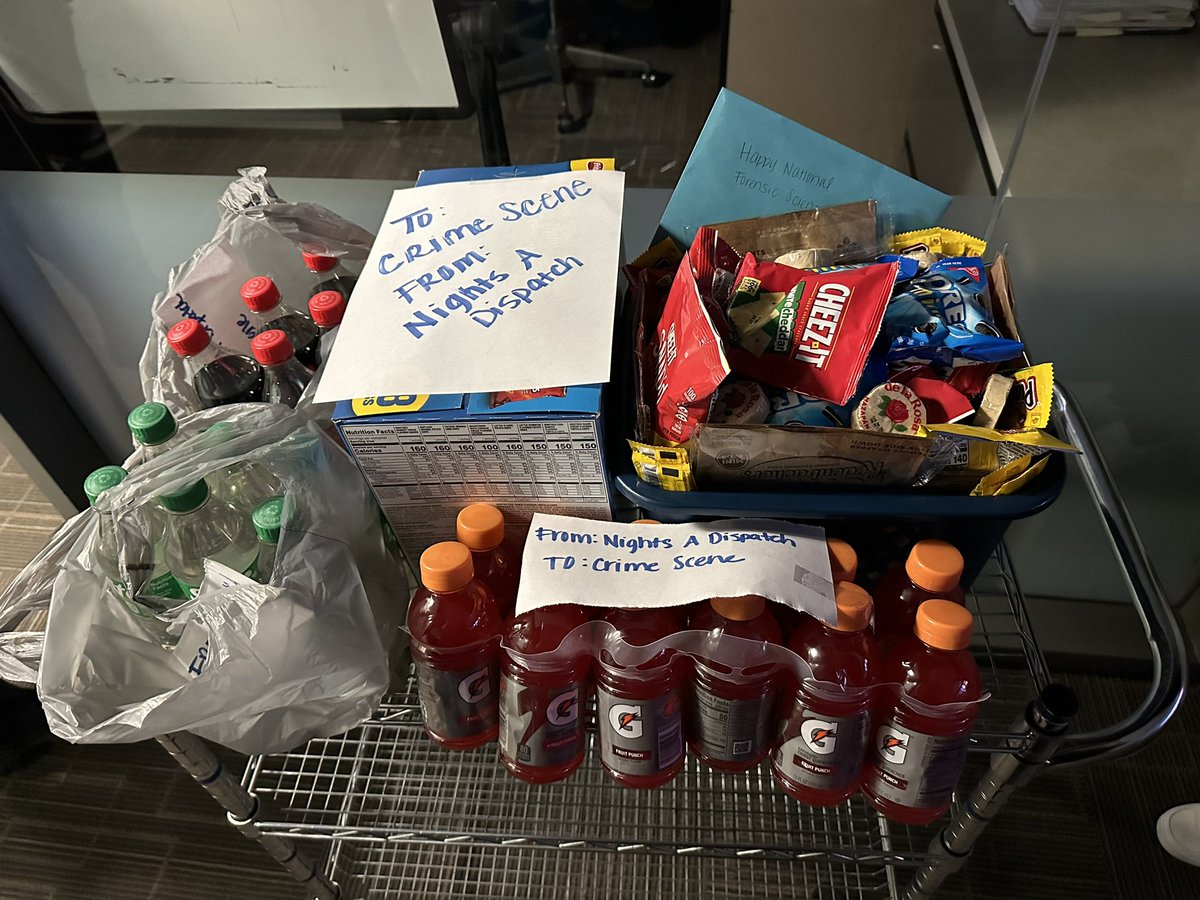 GPPDCrimeScene's tweet image. Thank you GPPD Communications Nights A Dispatch! Perfect ending to National Forensic Science Week! @GP911Comm