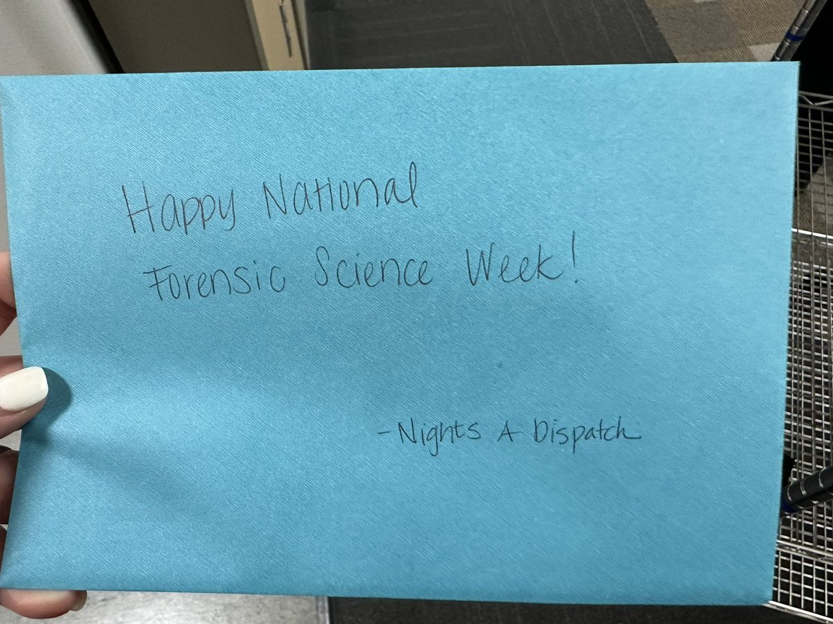 GPPDCrimeScene's tweet image. Thank you GPPD Communications Nights A Dispatch! Perfect ending to National Forensic Science Week! @GP911Comm