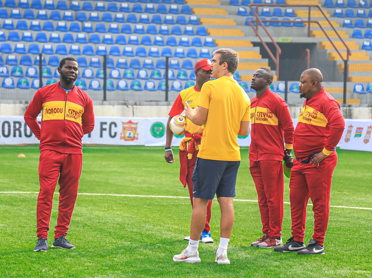 Historic day for us <a href="/IkoroduCityFC/">IkoroduCityFC</a>.

We have officially launched the Academy project.
