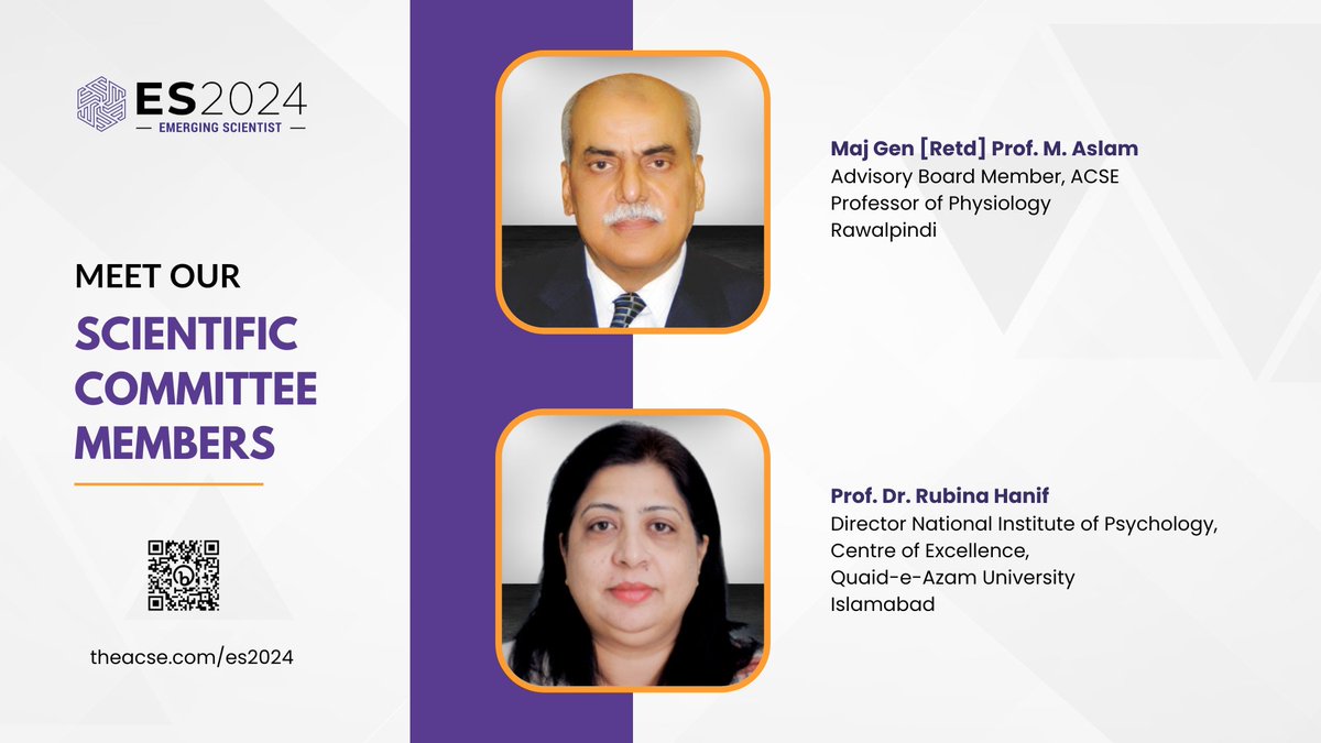 the_acse's tweet photo. Meet the minds behind Emerging Scientist Season III!
Get to know our Scientific Committee, shaping excellence at the conference. 
Stay tuned for updates! 
https://t.co/qWZYKx1Me1
🌟 #ES2024 #ScienceLeaders #CommitteeMembers #AcademicTwitter #PhD #Faisalabad https://t.co/oCb1D008F1
