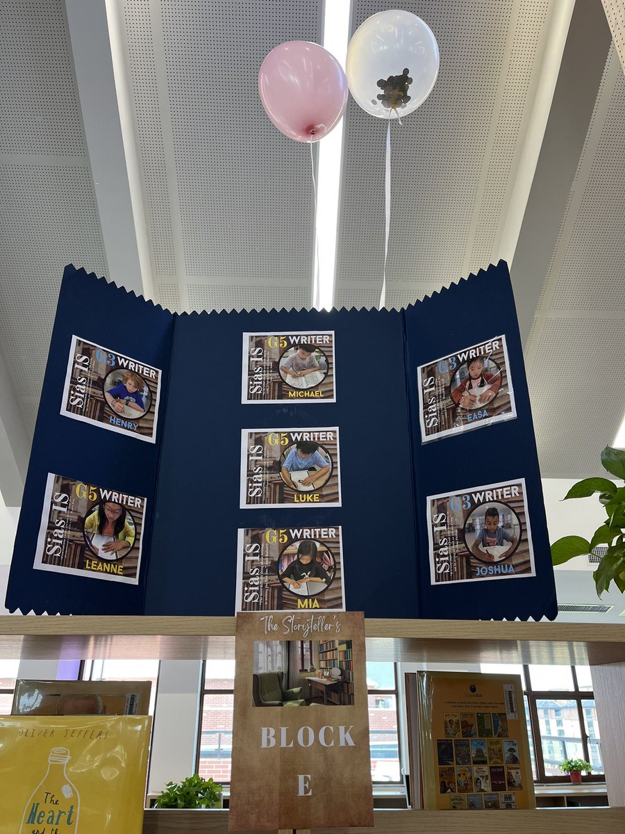 NicoleDorn9's tweet image. So proud of my G3 student authors! โ๏ธ They were excellent communicators at the G3 & G5 publishing party. ๐ #SiasIS