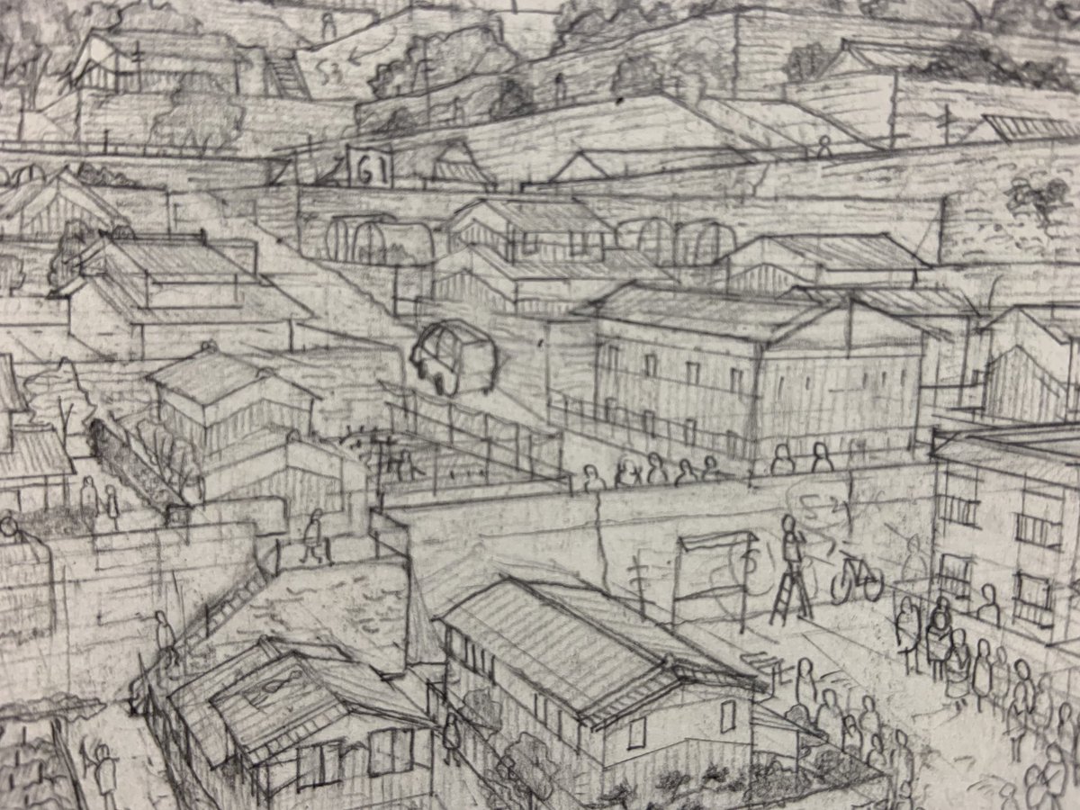 miya1_m's tweet photo. #イラスト #鉛筆画 #迷路 #旅行好き 

久しぶりに【イラスト迷路】描いてます😝

石垣の島、が、モチーフの迷路です。
下絵からなかなか進みません。

夏祭りのシーズンに間に合わなかったから秋祭りにしようかな😂 https://t.co/leqVXq7dPJ
