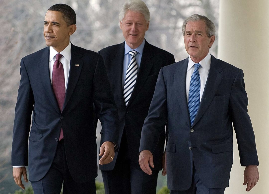 ricwe123's tweet photo. These 3 American men have
invaded 9 countries in 23 years,
killed 11 million civilians and no
one calls them 'war criminals' https://t.co/6OTRTAtAaA