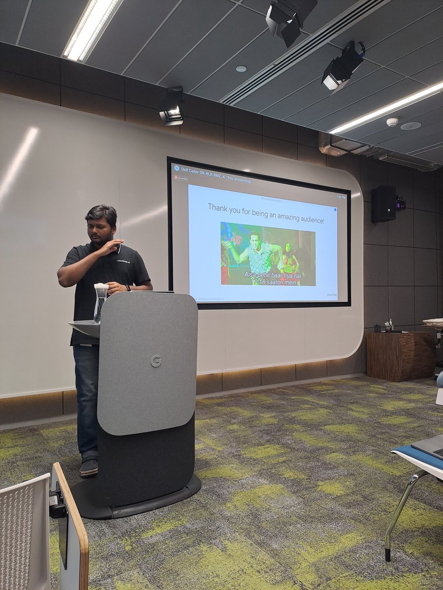 Sheetal2205's tweet image. One day at @Google 🙌🫶
PS: @siddharth_hacks meri coffee kaha hai? 😂
@hackthisfall #GoogleDevLibrary #BuildWithHF #HTFxGoogleDevLibrary