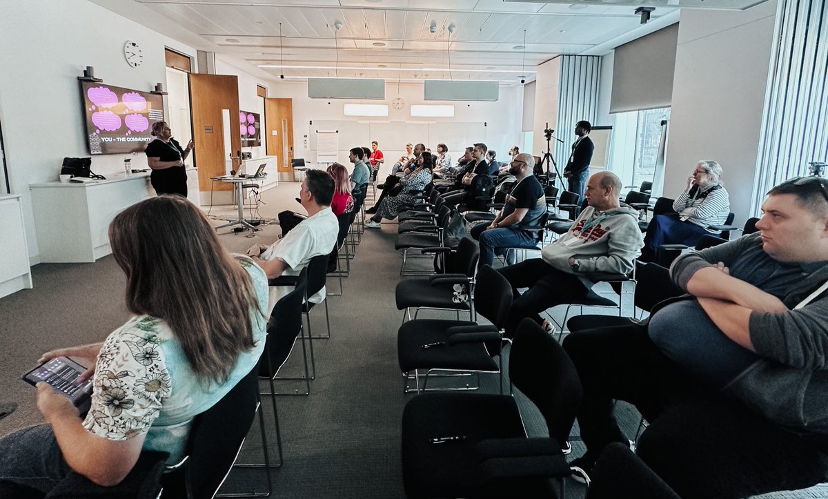 Talks have all begun on Lovelace, Hawking and Turing 📢🐮✨