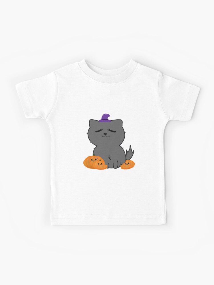 KDC1_Shop's tweet photo. Get my art printed on awesome products. Support me at Redbubble #RBandME:  "Halloween Gray Cat with Pumpkins". My shop link for more products: https://t.co/nrc0e0E39H. #redbubble #findyourthing #redbubbleshop #Halloween2023 #catlover #pumpkins #witch #tshirts #sticker #Canvas https://t.co/PdP1SyyDDS