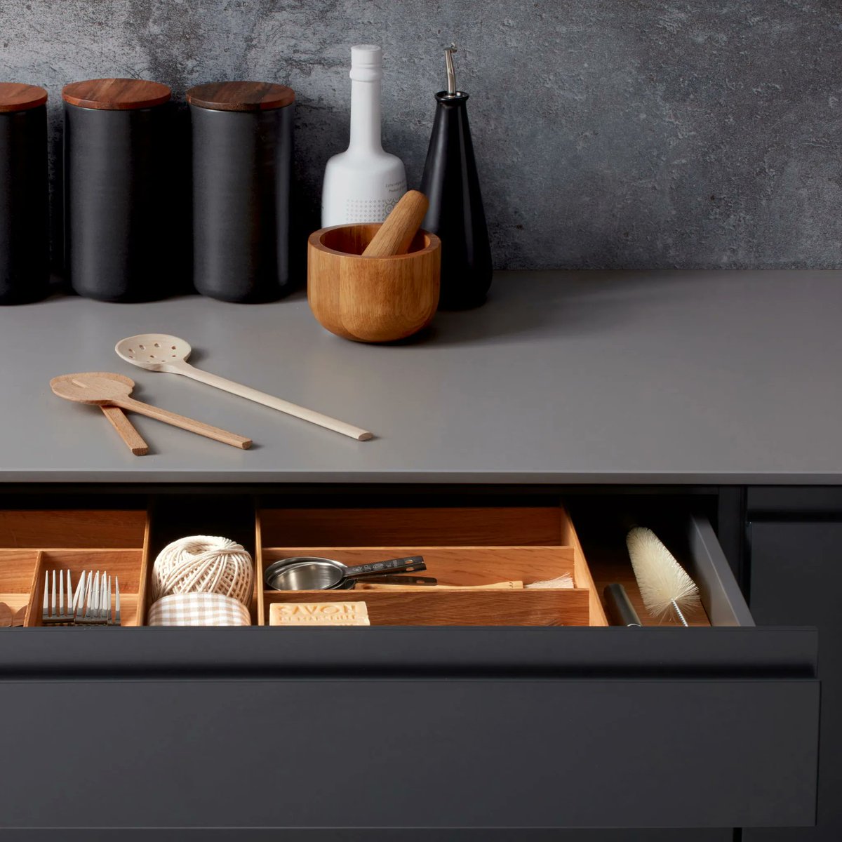 LtdEarth's tweet photo. How about this for a cutlery tray?

With our expert designers, here at Stone &amp; Earth, we can create the kitchen of your dreams and bring every detail to life. Book an appointment today to get your very own kitchen designed and start your journey! https://t.co/sqM0H6JBNu