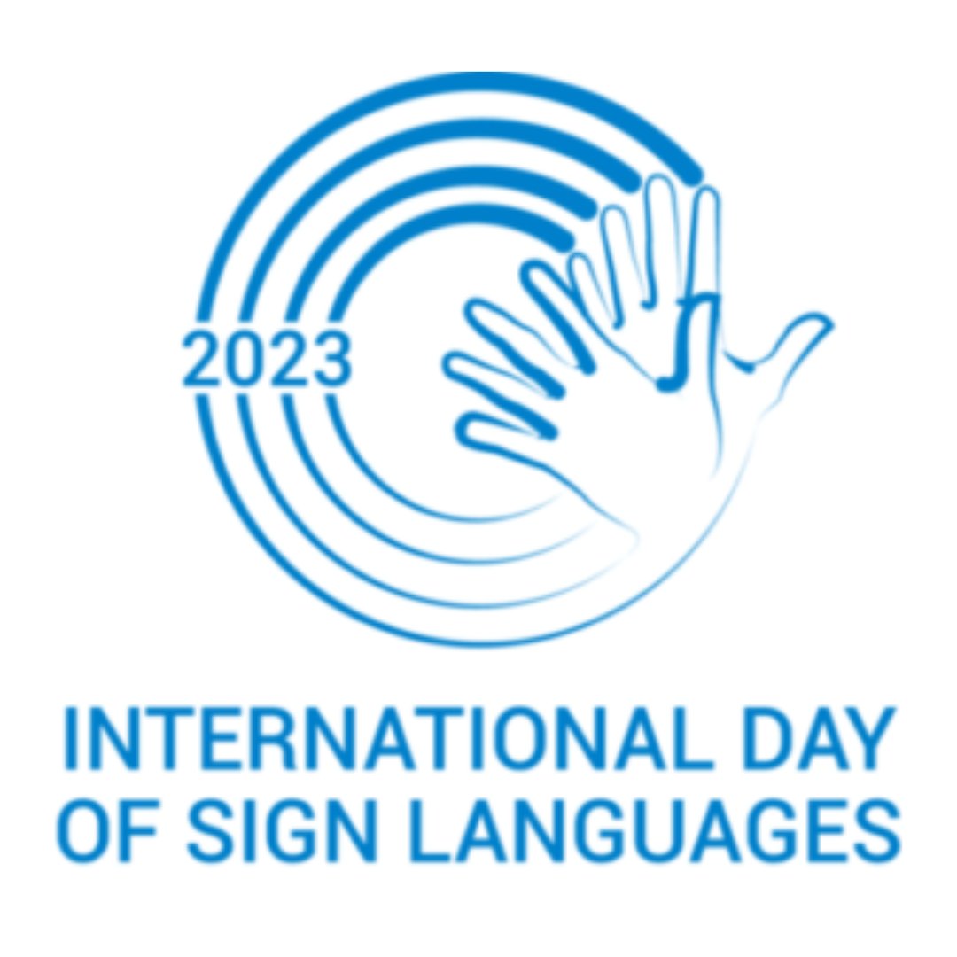 Get ready to sign and celebrate because today is the International Day of Sign Languages! Get involved by learning some international signs and sharing them with your family and friends! #IWDP #IDSL