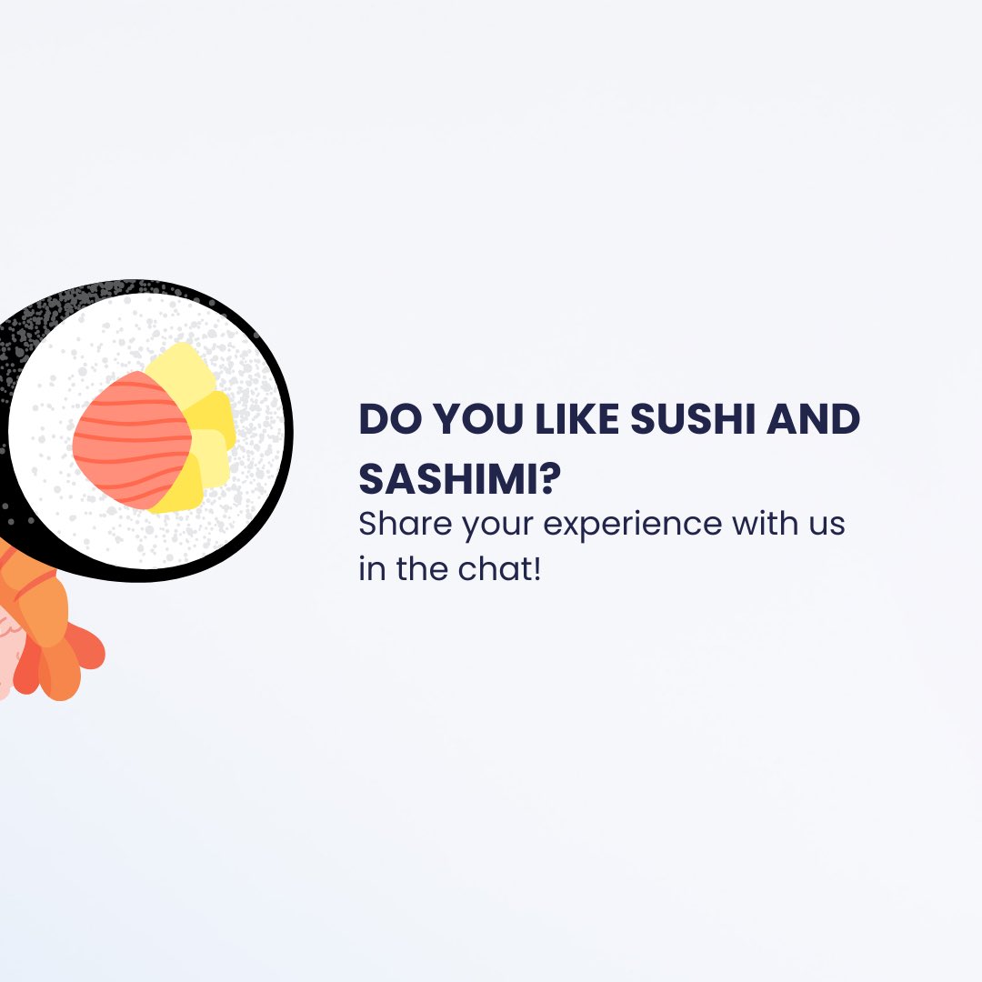 culture_exchang's tweet photo. DO YOU LIKE SUSHI AND SASHIMI?
Share your experience and pictures with us!
..
#discoverworld #newdaynewculture #cultureexhange #weareone https://t.co/eBMvi47Vaq