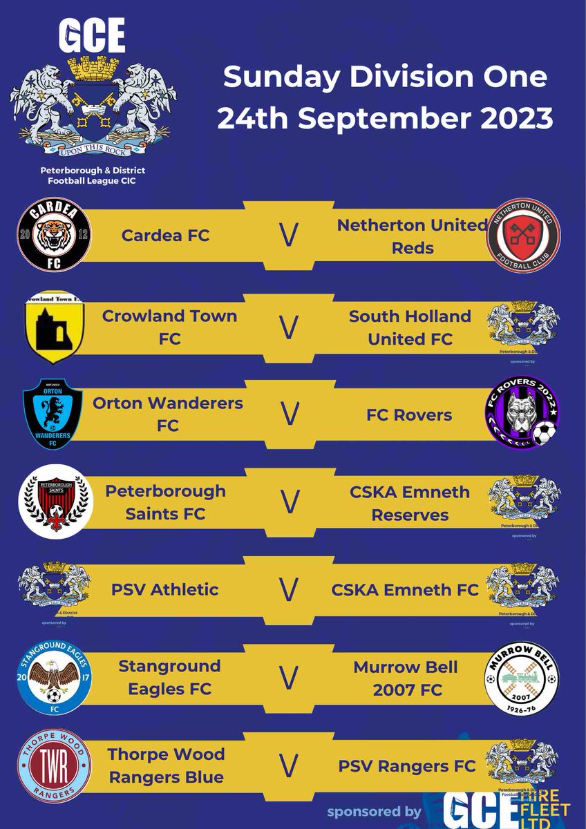 Peterborough & District Football League tweet media