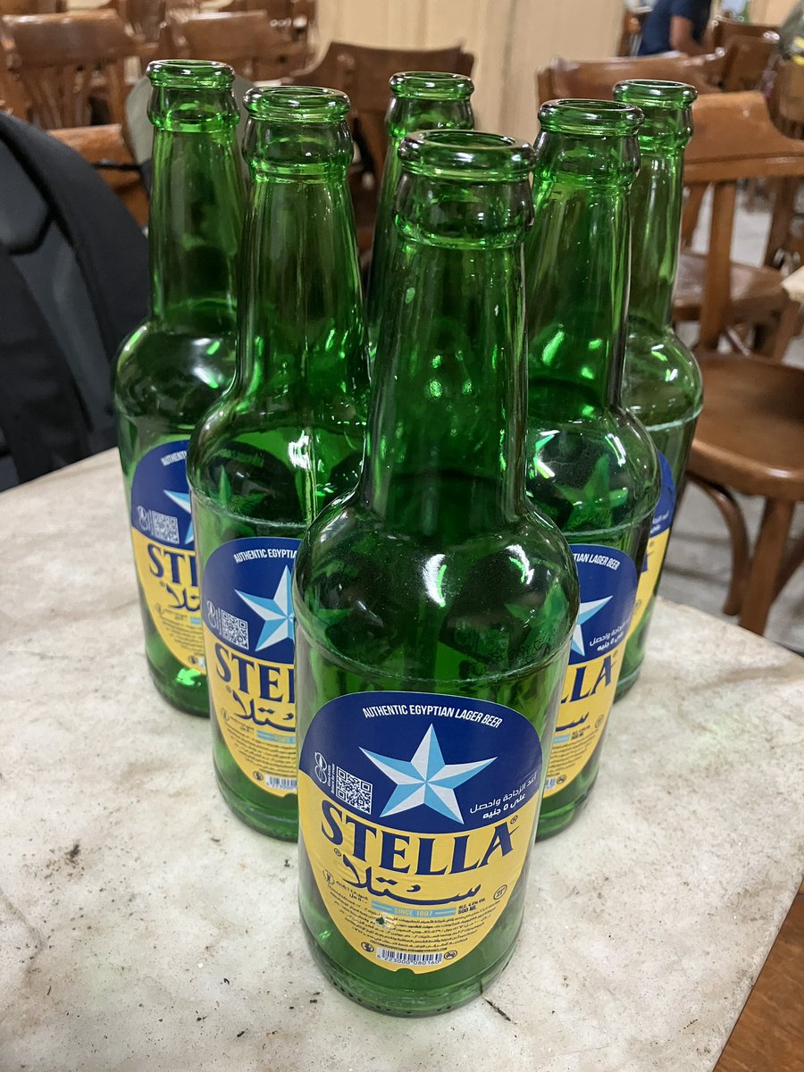カイロでビール好きにはもってこいの良い場所を見つけました😂