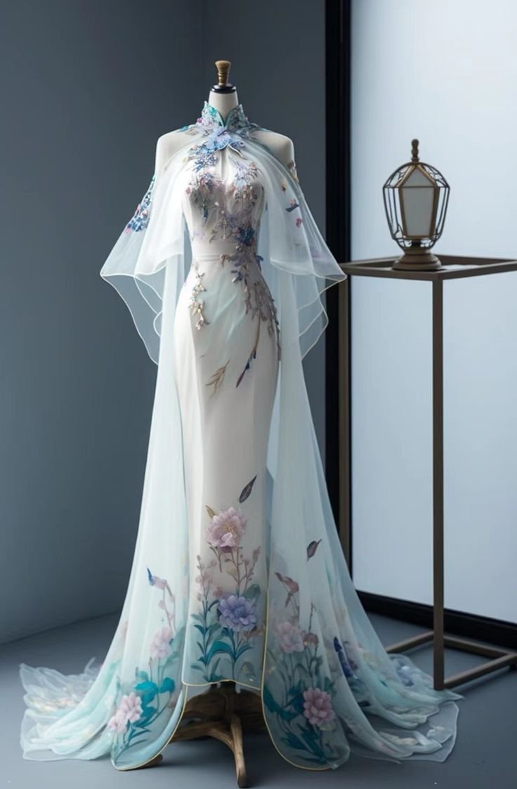 Saxius95's tweet image. ‘Your Name’ fantasy gown 
‘Your Name’ fantasy crown 
‘Your Name’ fantasy weapon

Not bad, i guess...XD