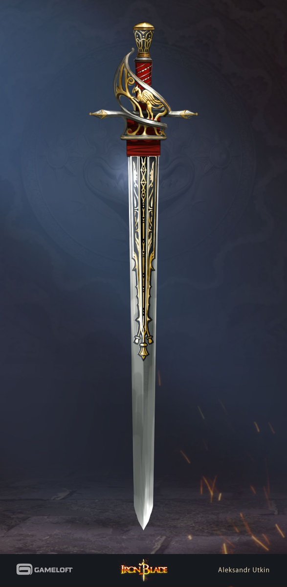 Saxius95's tweet image. ‘Your Name’ fantasy gown 
‘Your Name’ fantasy crown 
‘Your Name’ fantasy weapon

Not bad, i guess...XD