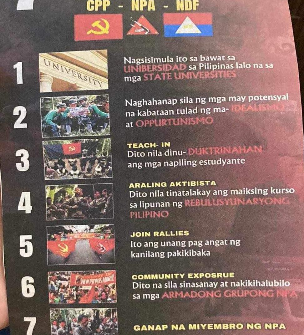 BahaghariHAU's tweet photo. ALERT: The Philippine National Police - Police Regional Office 03 (PNP PRO3) launched a seminar at Holy Angel University, last Sept, 22 redtagging progressive youths. https://t.co/9FqgwZoVSN