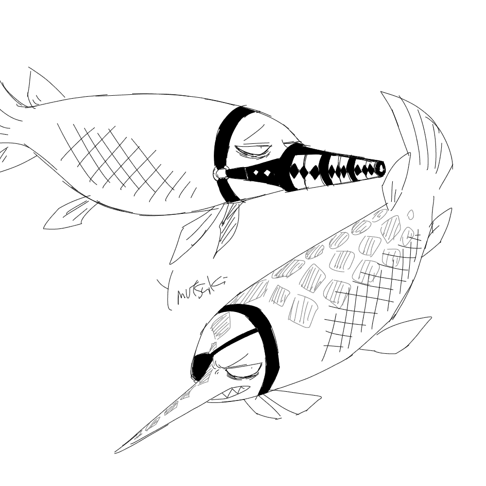 【創作】
ガー目 