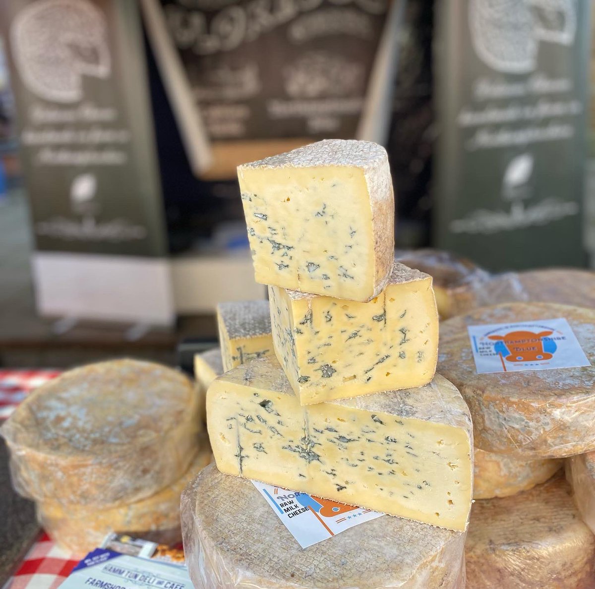 '🚚 On the move today! Catch us at Rockingham Castle and Bletchley food & craft market for a cheese-tastic experience! 🧀🏰 Indulge in our incredible cheeses that will take your taste buds on a flavor journey. Don't miss out on this cheesy delight, come and join us! #CheeseLovers