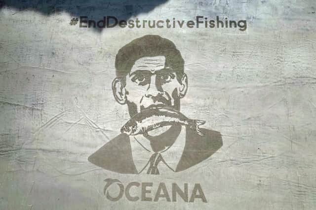 UK seas are being besieged:

🐟 Overfishing
☠️ Destructive bottom trawling
🛢️ Damaging new oil & gas developments
💩 Toxic sewage & plastics pollution
🌡️ The #ClimateCrisis

Are all taking their toll as Fishy Rishi fails to act. We need #OceanAction NOW.