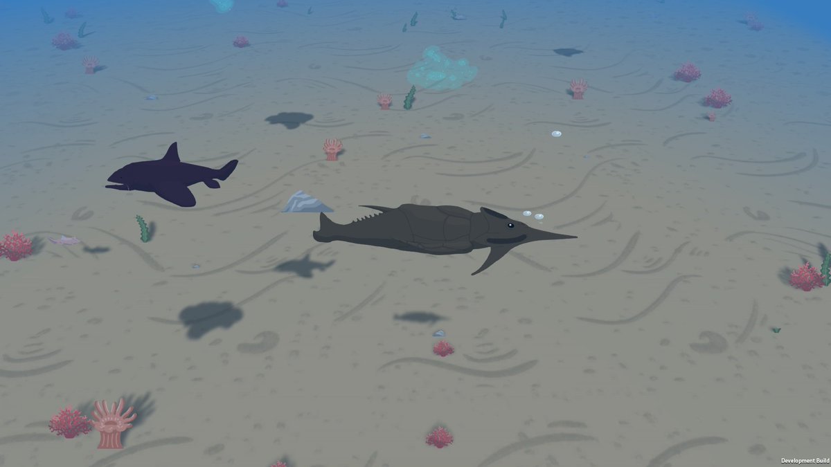 life_eon's tweet photo. This is one of the most defensive builds that you can have in the early game of Eon of Life. It has the head of Boreaspis, the tail of Pteraspis and the body and limbs of Bothriolepis.
#screenshotsaturday #IndieGameDev  #indiedev #devsfromspain #indiesp https://t.co/MMT8uLYdP0