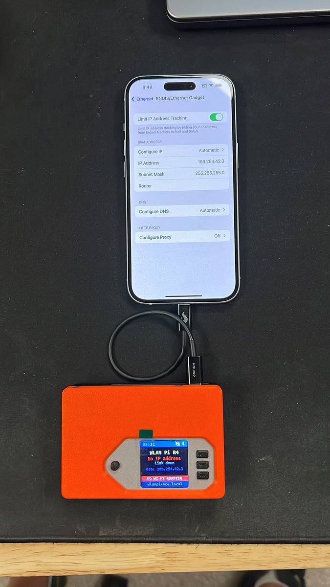 iPhone 15 + WLAN Pi R4 😍